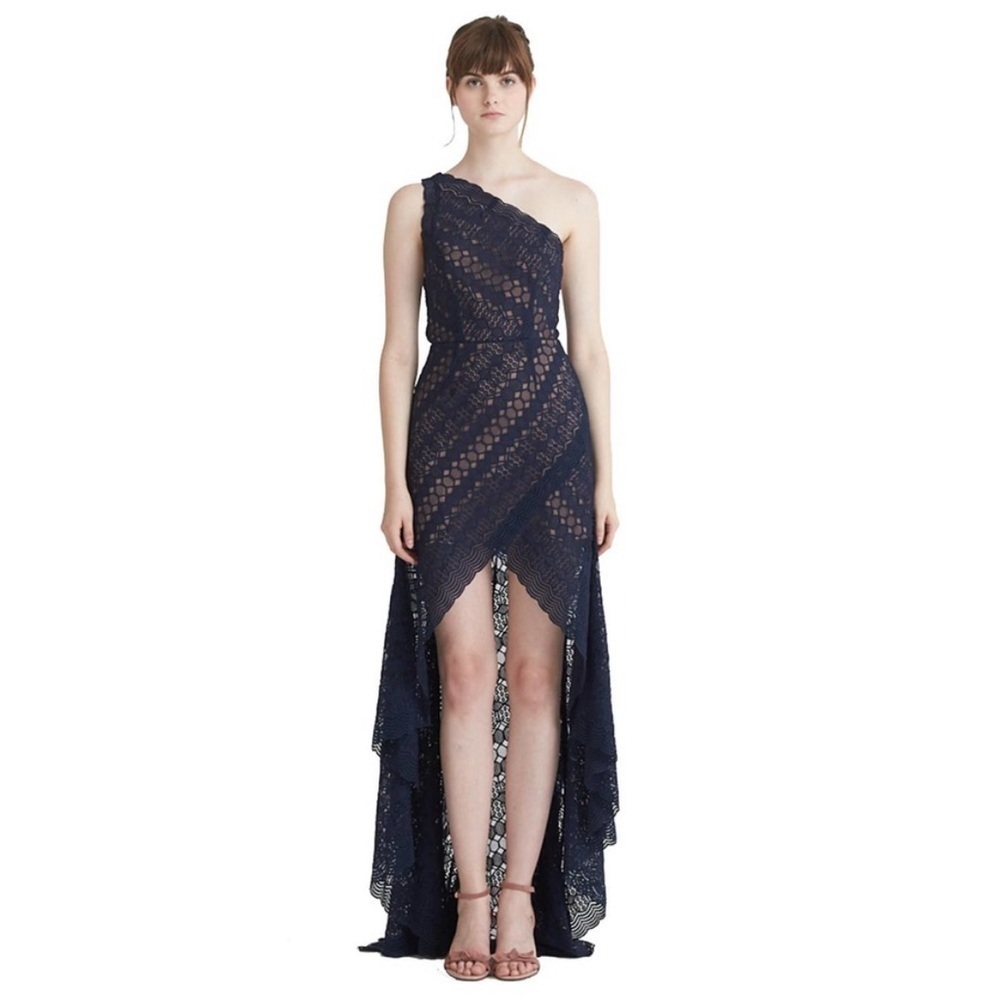 Aijek‎ Rylee Lace Toga Maxi Dress